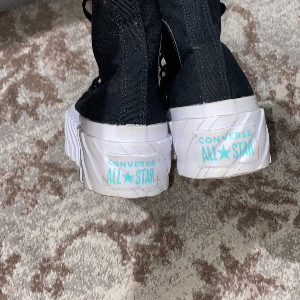 Converse high top platform sneakers - Picture 4 of 6